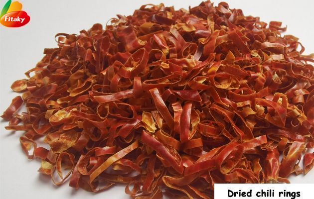Dried chili rings