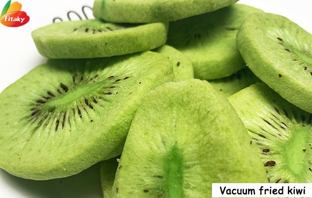 Vacuum fried kiwi