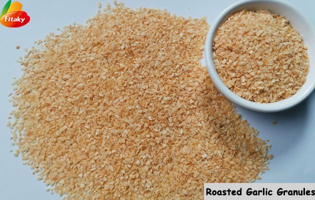 Roasted garlic granules