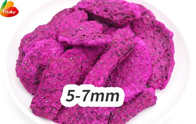 Freeze dried dragon fruit