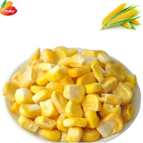 Freeze dried sweet corn