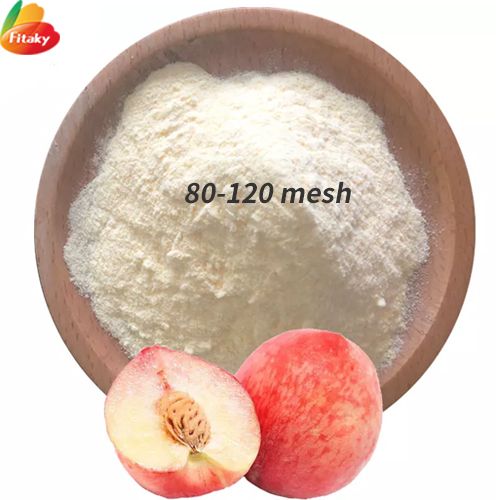 Peach juice powder