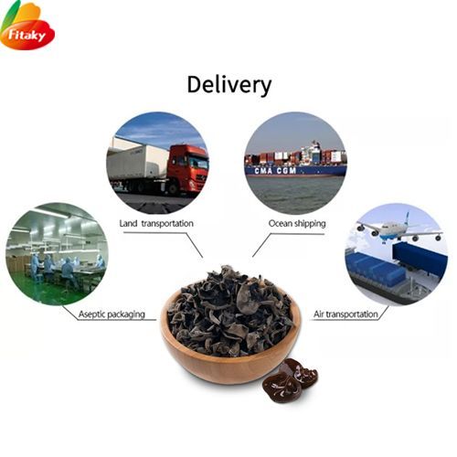 Dried black fungus delivery