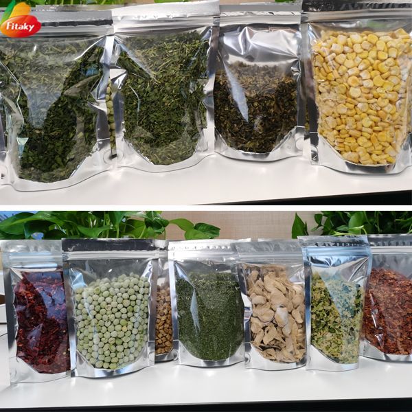 Dehydrated vegetables