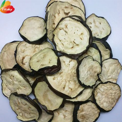 Dehydrated eggplant slices