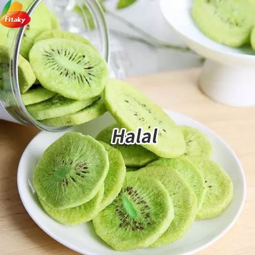 Freeze dried kiwi slices