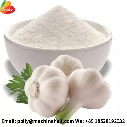 Organic garlic powder