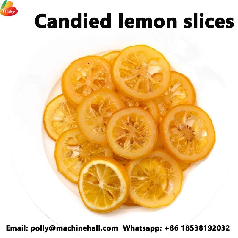 candied lemon slices