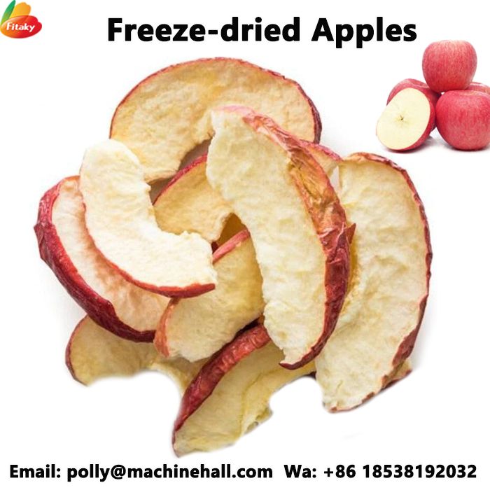 Freeze-dried apples