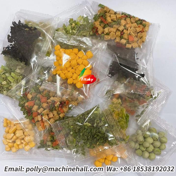 Dehydrated vegetasbles for instant noodles