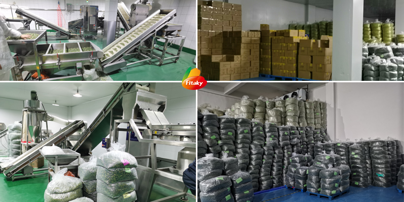 Dehydrated vegetables factory