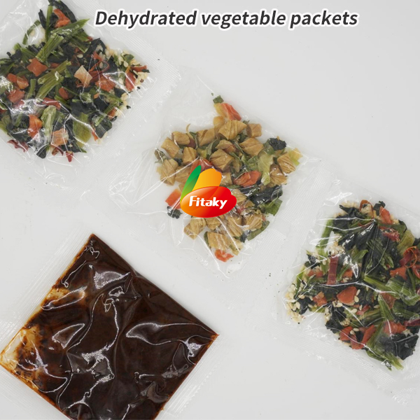 Dehydrated vegetable packets