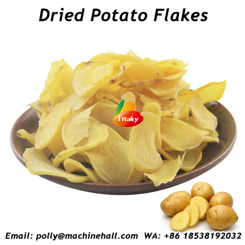 Dried potato flakes