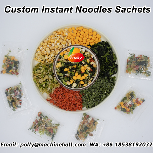 Instant noodles sachets