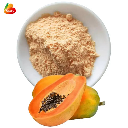 Spray-dried papaya powder