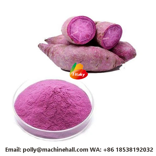 Purple sweet potato powder
