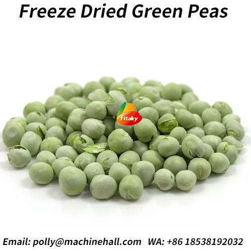 Freeze dried green peas