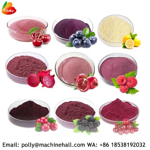 Fruit and vegetable powder