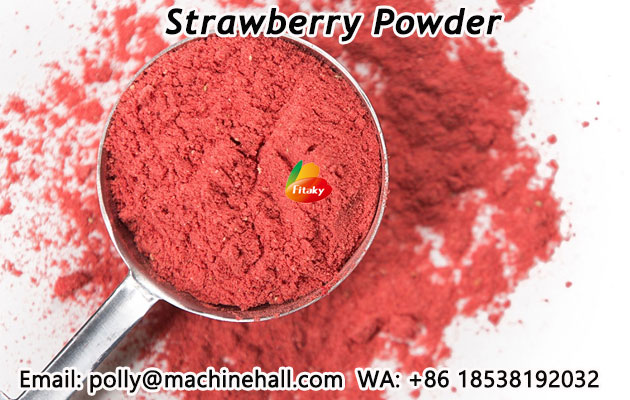 Freeze-dried-strawberry-powder