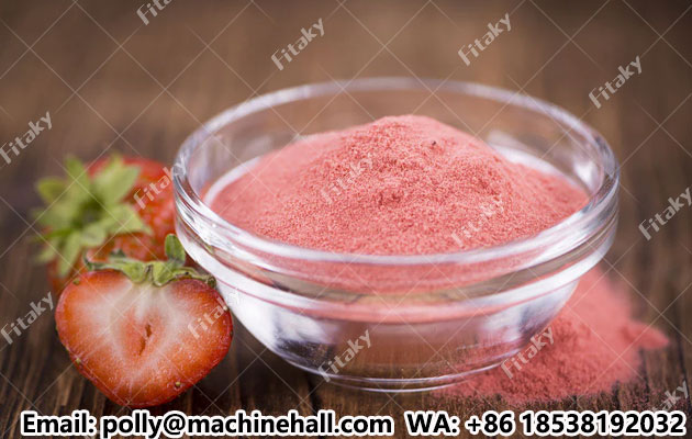Spray-dried-strawberry-powder