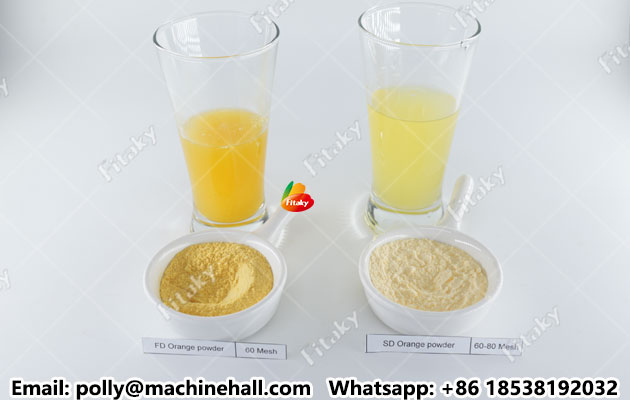 Orange-powder