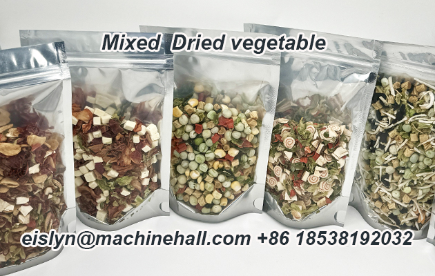 mixed dehydrated vegetables