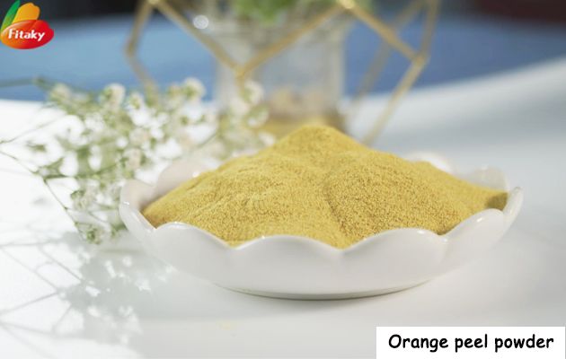 Orange peel powder