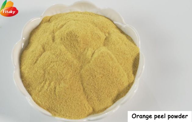 Orange peel powder