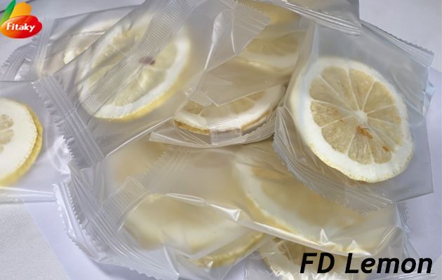 Freeze dried lemon slices