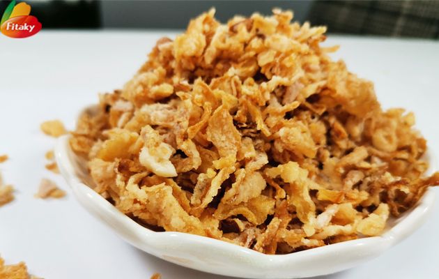 Fried onion flakes