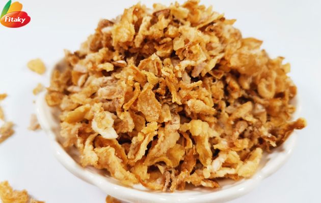 Fried onion flakes