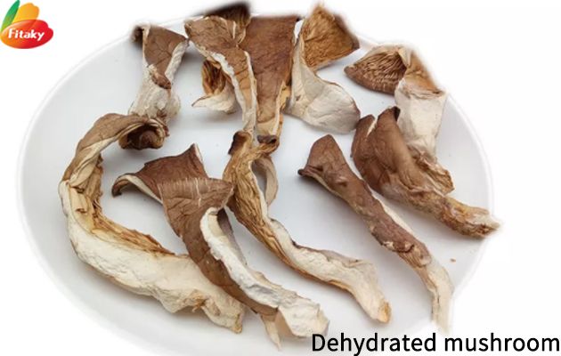 Dehydrated oyster mushroom