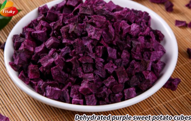 Dehydrated purple sweet potato