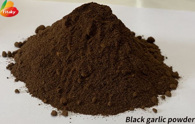 Black garlic powder