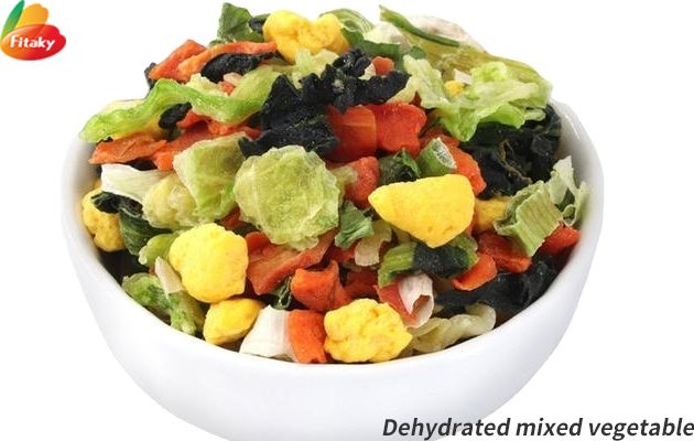 Dehydrated mixed vegetablesbles