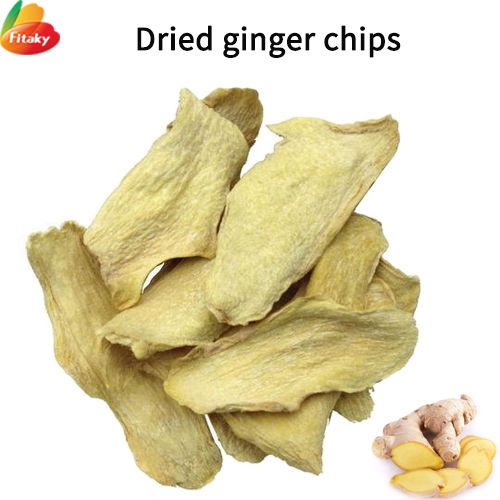 Dried ginger chips