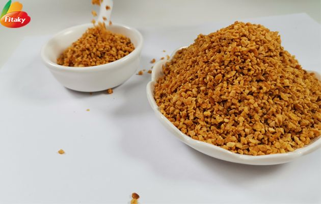 Fried garlic granules