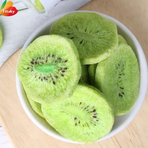 Freeze dried kiwi slices