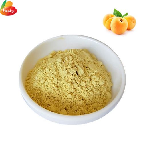 Freeze dried yellow peach