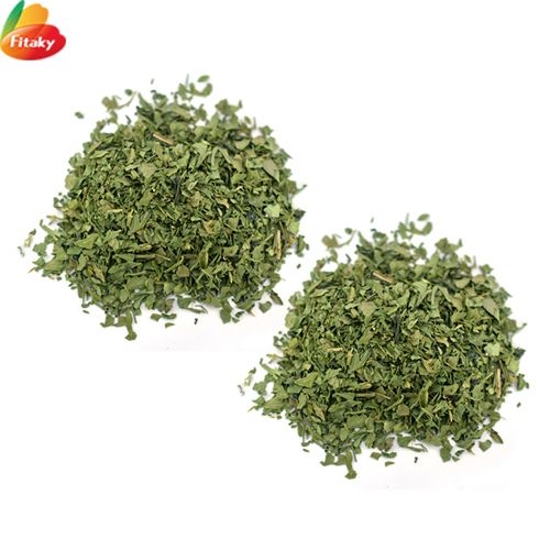 Dried coriander leaves