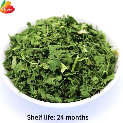 Dried coriander leaves