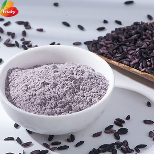 Purple rice powder