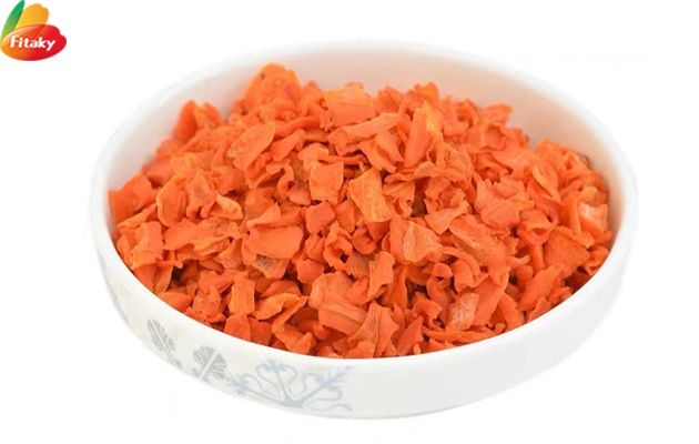 Dehydrated carrots