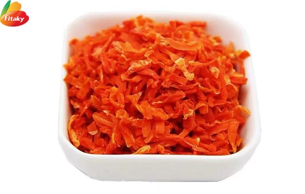 Dehydrated carrots