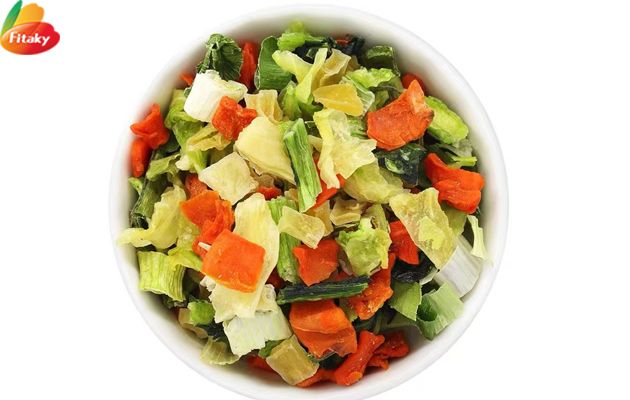 Dehydrated mixed vegetablesbles