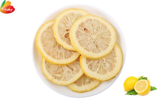 Freeze dried lemon slices