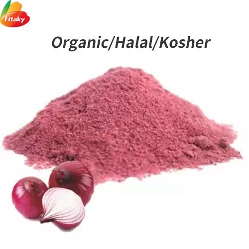 pure red onion powder