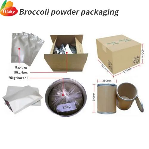 Broccoli powder packaging