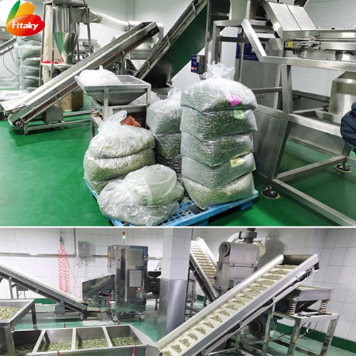 Dehydrated vegetables factory