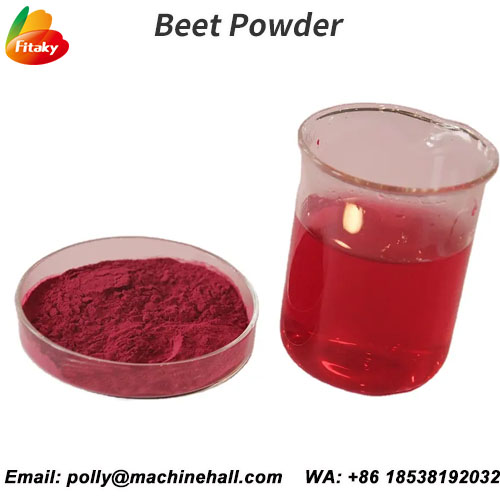 Organic beetroot powder